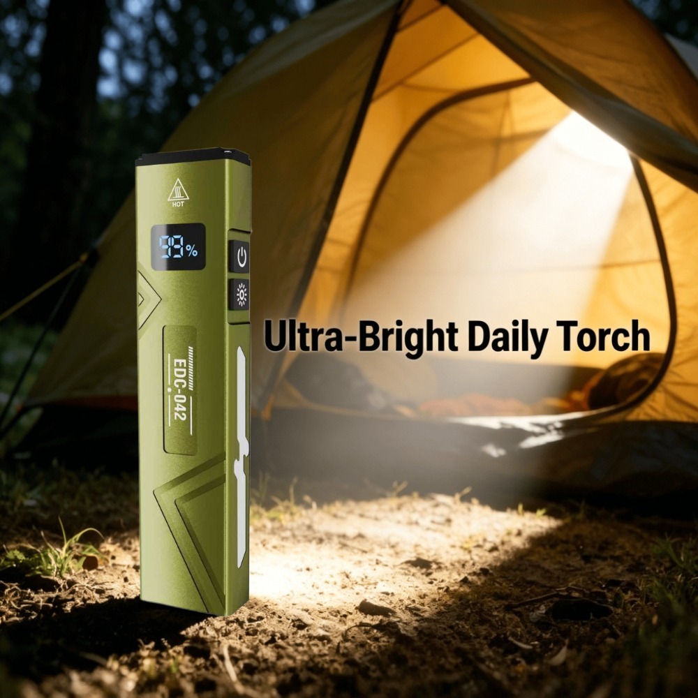 Edc Carry Pen - EDC-zaklamp Oplaadbaar UV-licht Magnetische penclip Werklamp