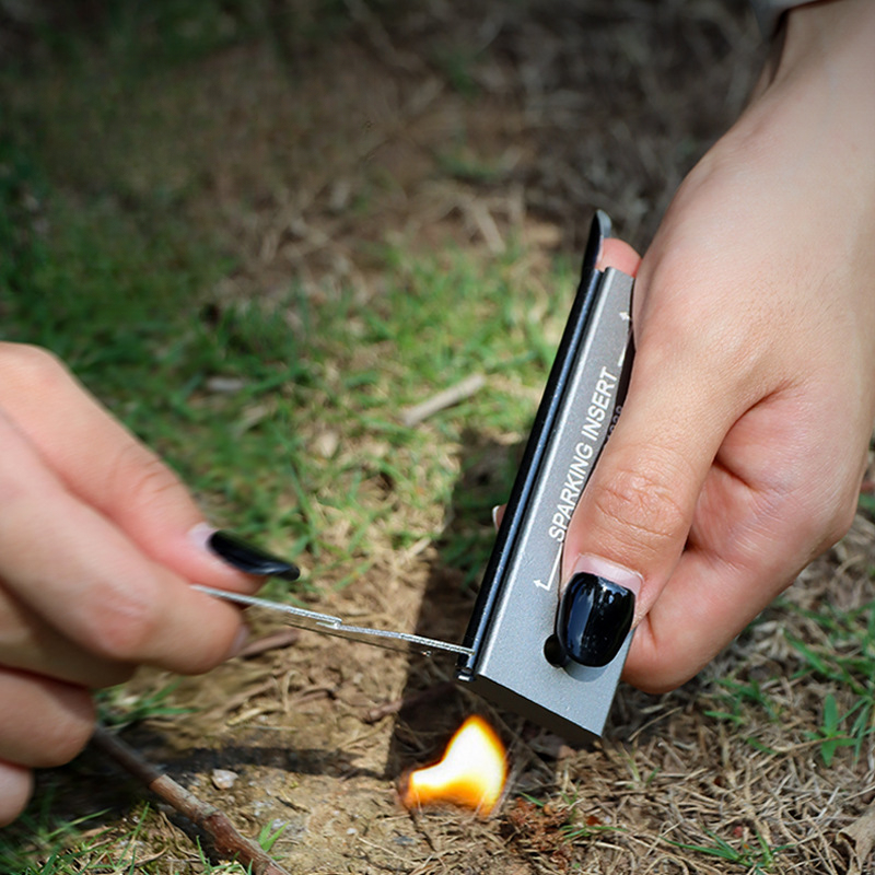 Ferro Rod Striker - Waterdichte Magnesium Vuursteen & Staal Aansteker