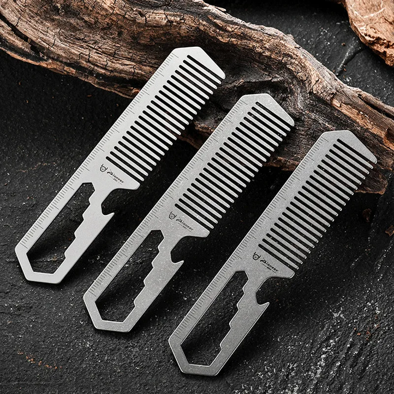Comb Pocket Titanium - FEGVE Titanium Antistatische Kam Zak Multi
