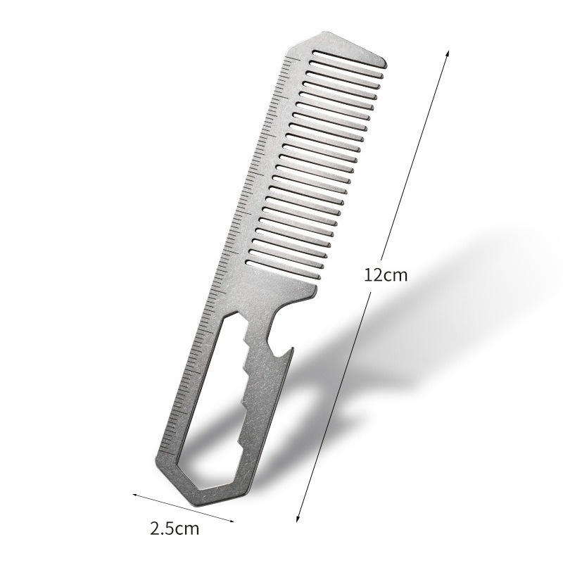 Nieuwe multifunctionele kam va - Comb Pocket Titanium recensie en prijs