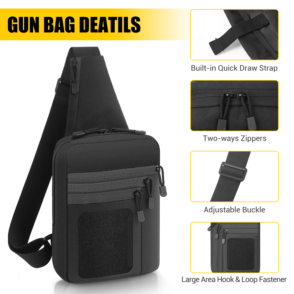 Tactische pistooltas Verborgen - Edc Pistol Carry Bag recensie en prijs
