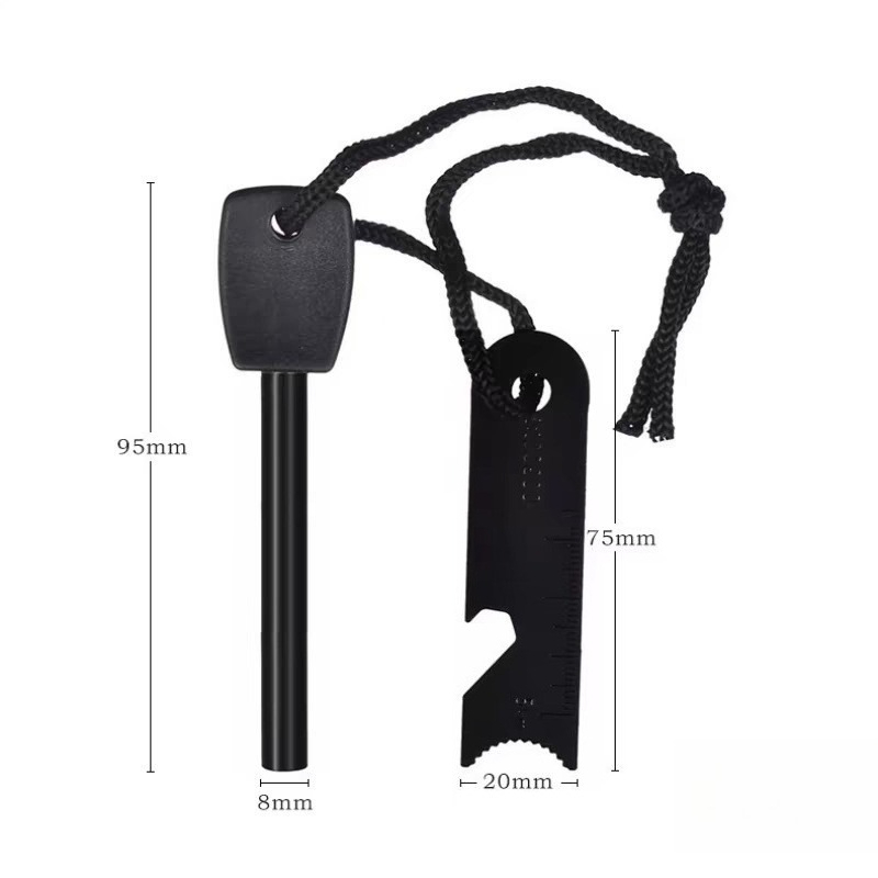 Outdoor Survival vuuraansteker - Ferro Rod Striker recensie en prijs