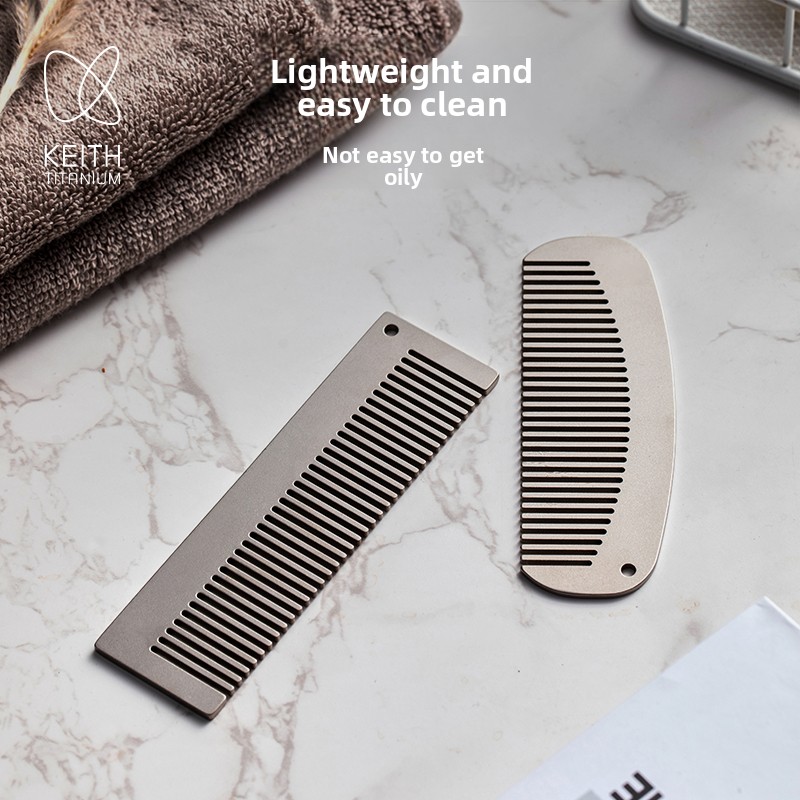 KEITH Titanium portemonnee kam - Comb Pocket Titanium recensie en prijs