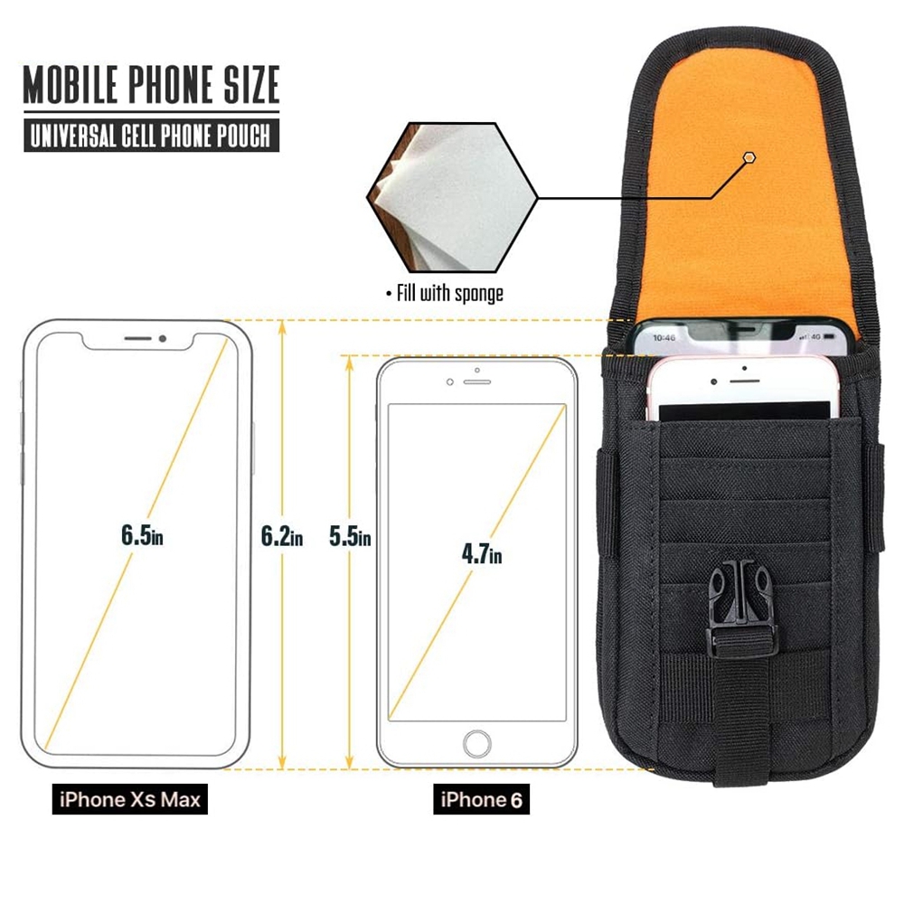 Tactische Telefoonhoes Molle,  - Edc Concealed Carry Belt recensie en prijs