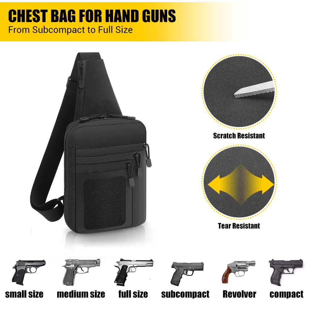 Tactische Pistool Tas Verborge - Edc Pistol Carry Bag recensie en prijs