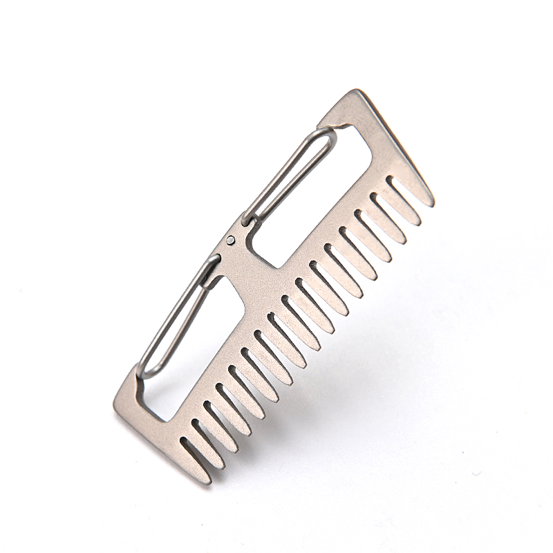 Kam van titaniumlegering EDC M - Comb Pocket Titanium recensie en prijs