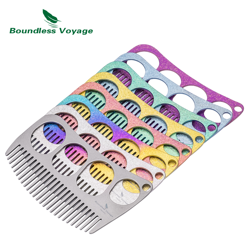 Boundless Voyage Titanium hand - Comb Pocket Titanium recensie en prijs