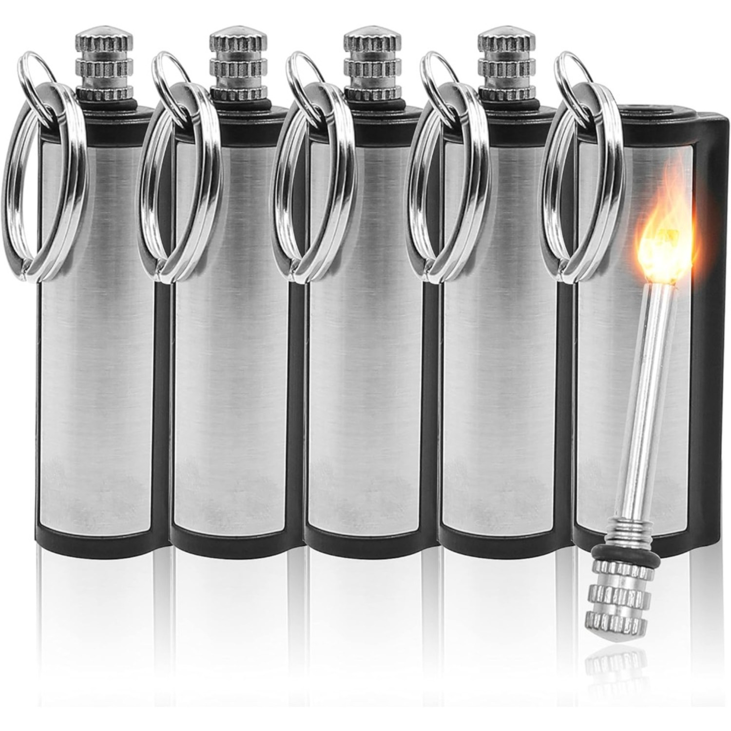 1-5-pack Magnesium vuursteense - Ferro Rod Striker recensie en prijs