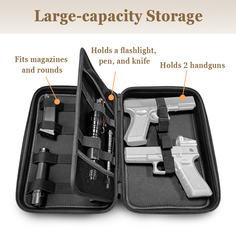 Tactische pistooltas Dubbele p - Edc Pistol Carry Bag recensie en prijs