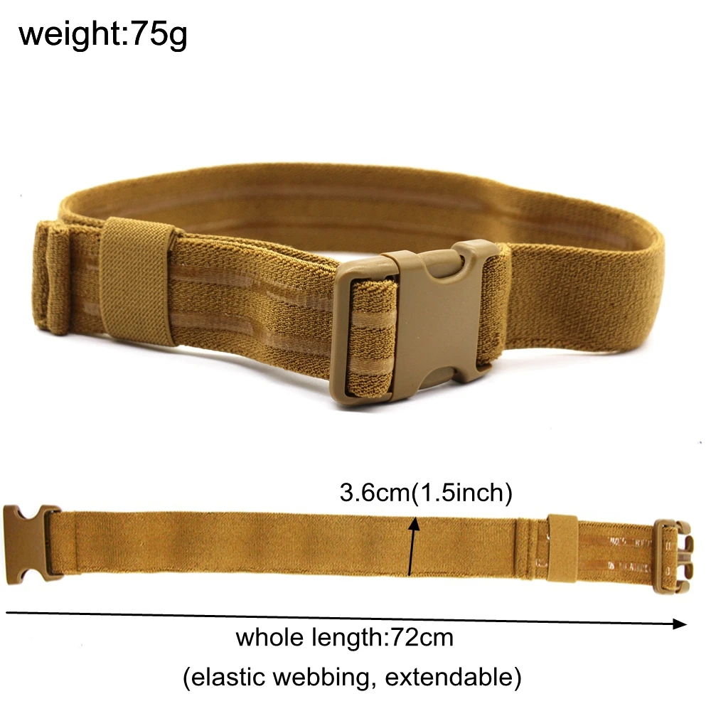 Tactische elastische antislip  - Edc Concealed Carry Belt recensie en prijs