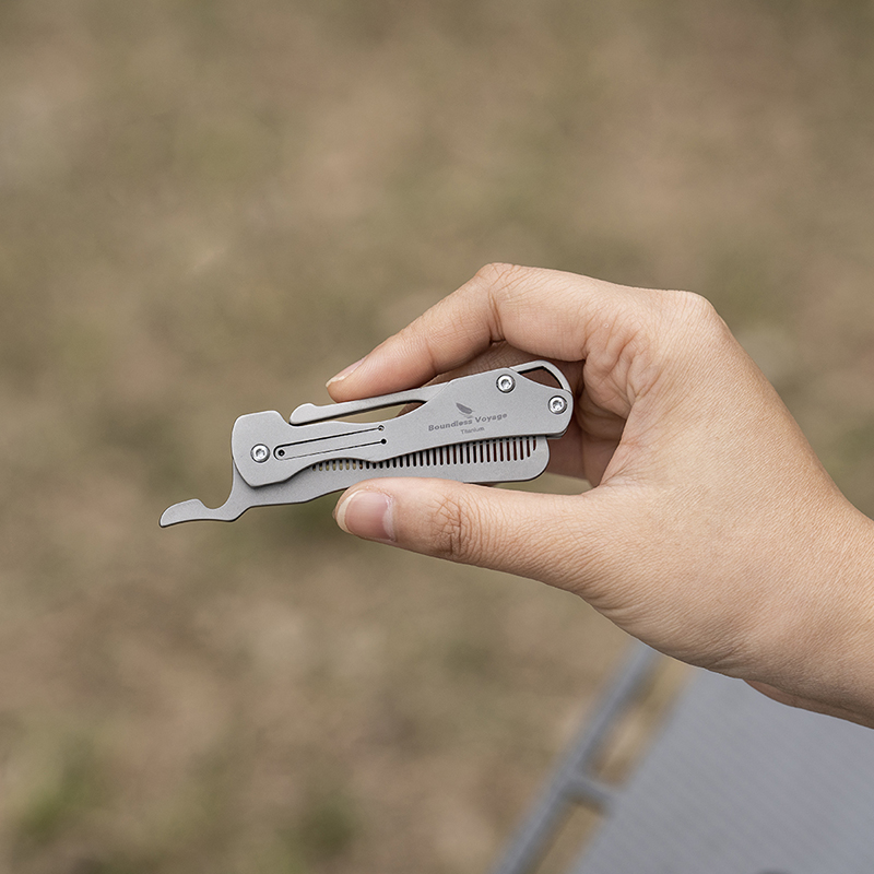 Grenzeloze Voyage opvouwbare t - Comb Pocket Titanium recensie en prijs