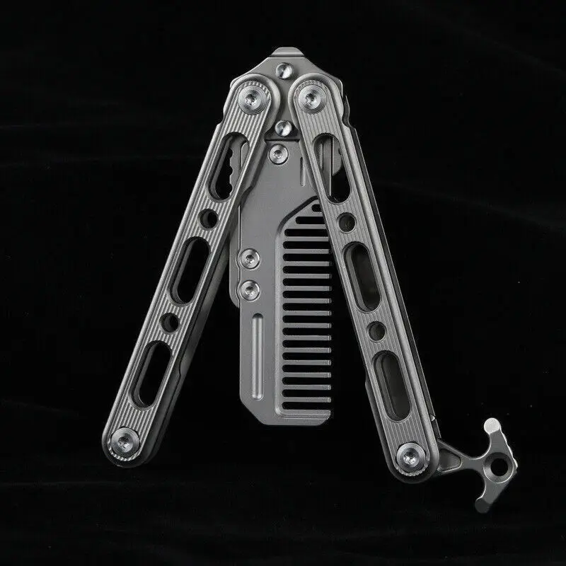 FEGVE EDC Titaniumlegering Kam - Comb Pocket Titanium recensie en prijs