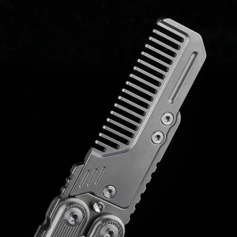 FEGVE EDC Titaniumlegering Kam - Comb Pocket Titanium recensie en prijs